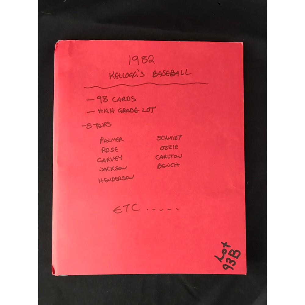 98 1982 Kellogg's Baseball Cards (1 of 7)