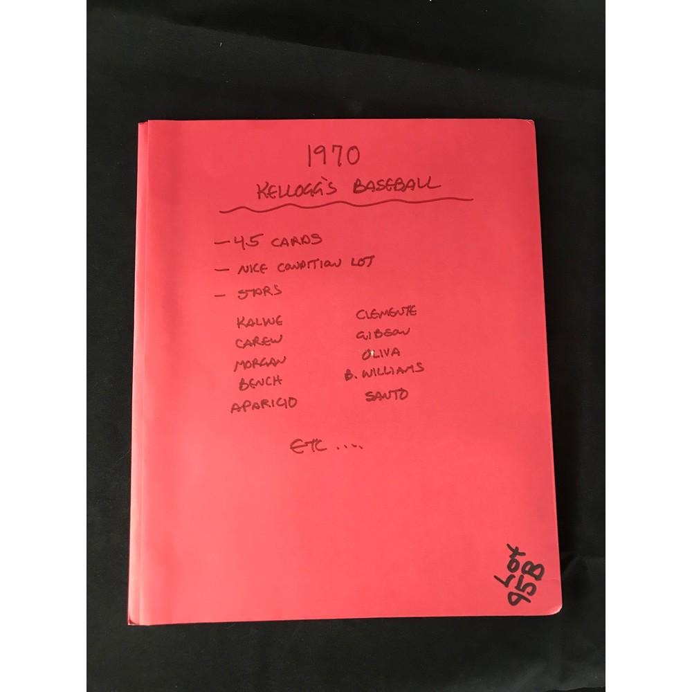 45 1970 Kellogg's Baseball Cards (1 of 7)