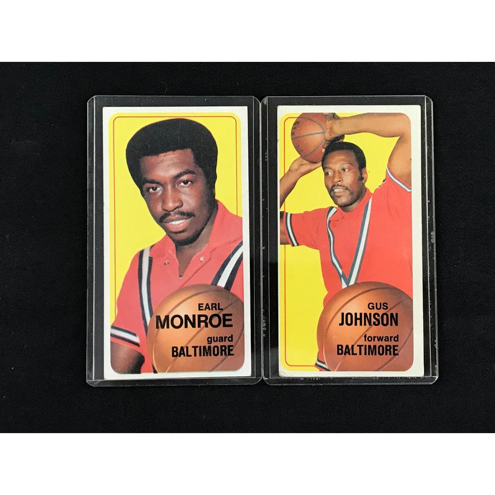 Two 1970 Topps Basketball Hof/stars (1 of 2)