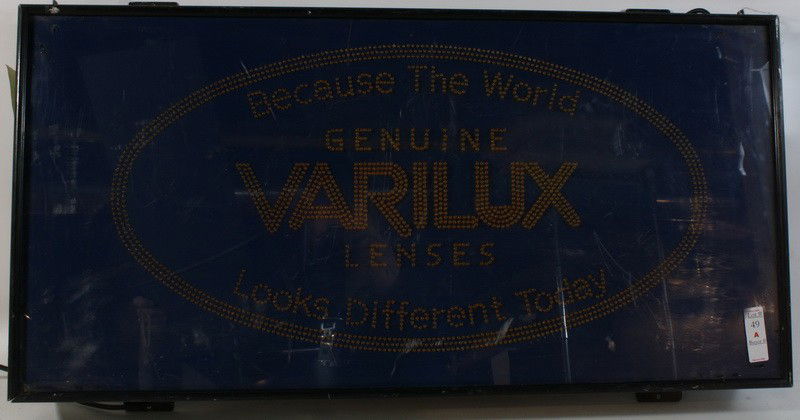 Varilux Light up sign: Varilux Light up sign