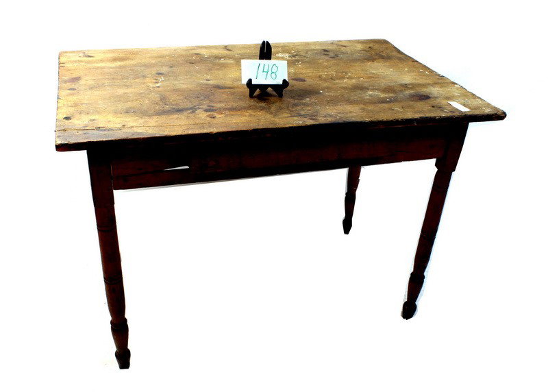 Pine work table. Well Used 42 x 27 x 29