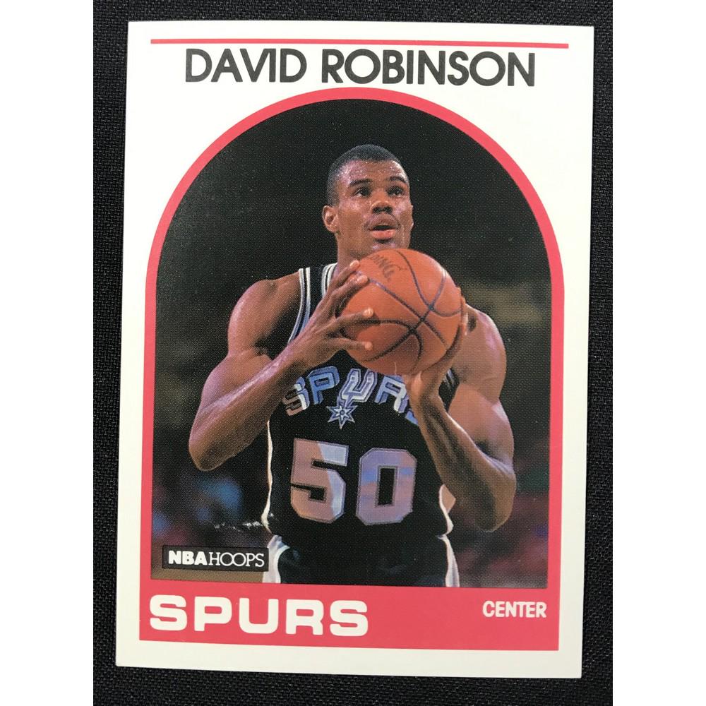 Two 1989 Hoops David Robinson Rookies: Two 1989 Hoops David Robinson Rookies