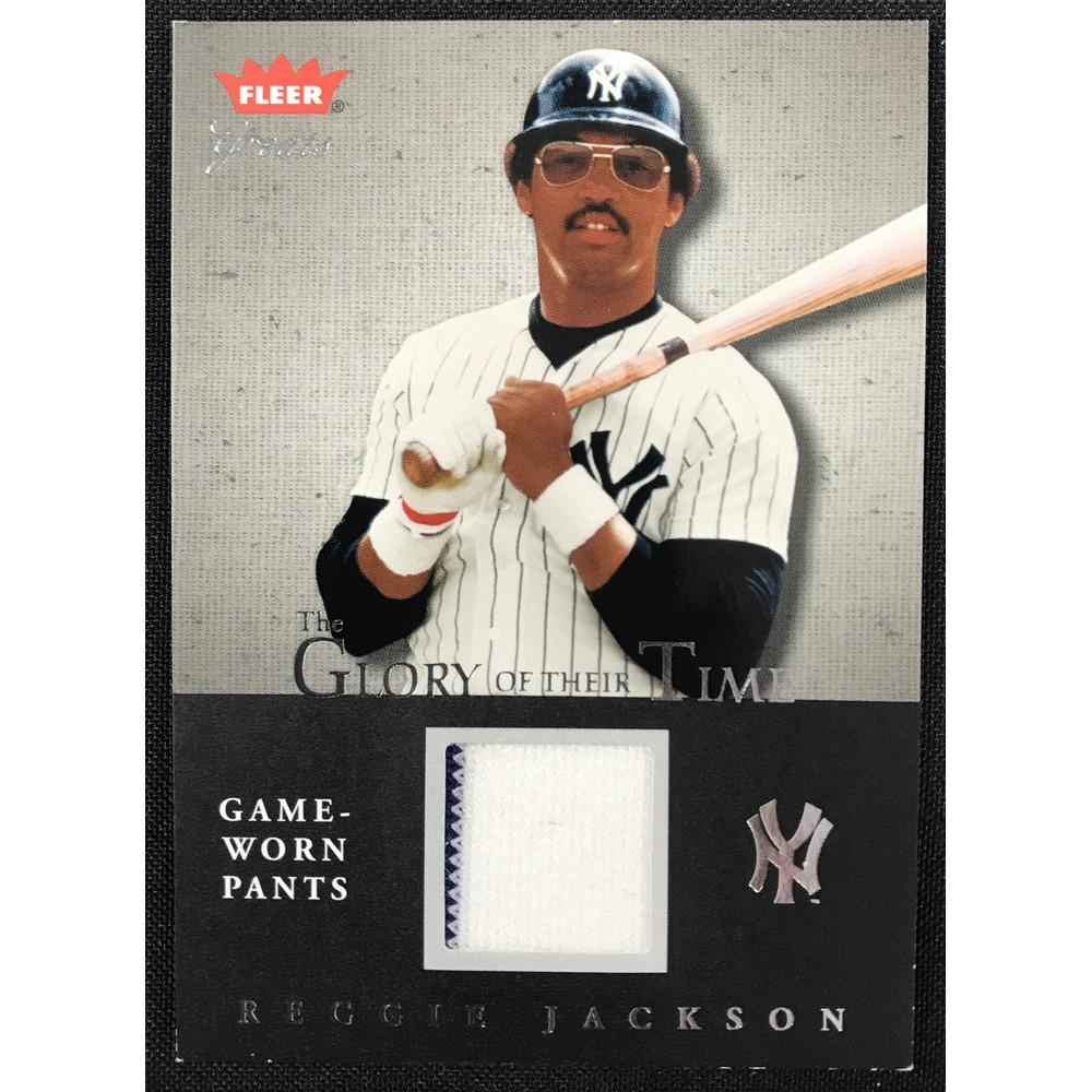 2004 Fleer Greats Reggie Jackson Game Used 230/250 (1 of 2)