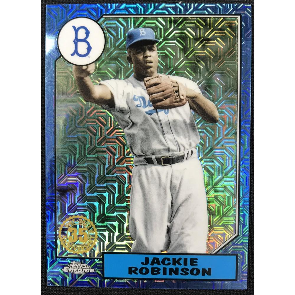 2022 Topps Chrome Jackie Robinson 37/150 (1 of 2)