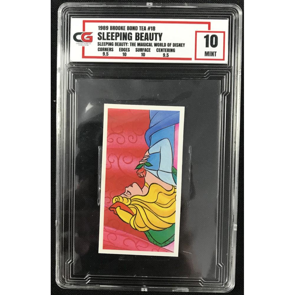 1989 Brooke Bond Tea Sleeping Beauty Graded 10: 1989 Brooke Bond Tea Sleeping Beauty Graded 10