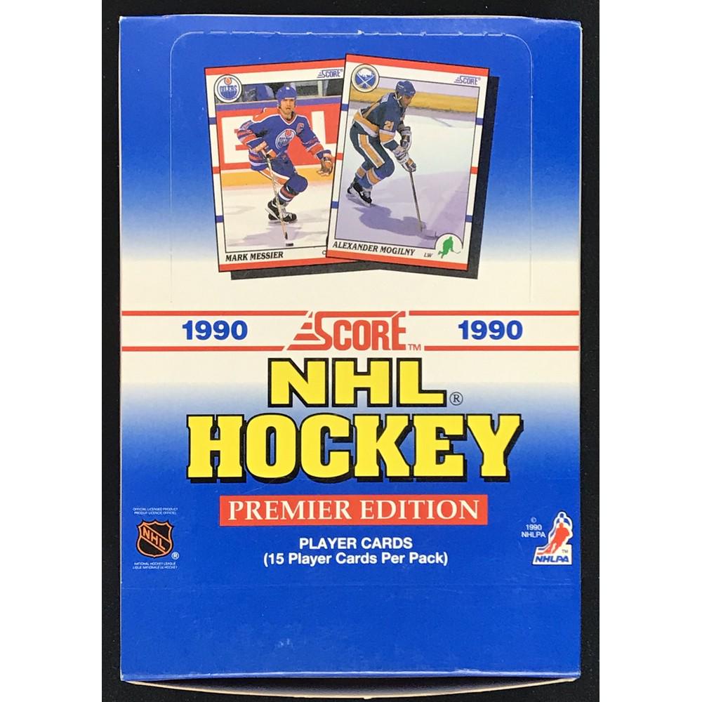 1990 Score Hockey Full Wax Box (1 of 2)