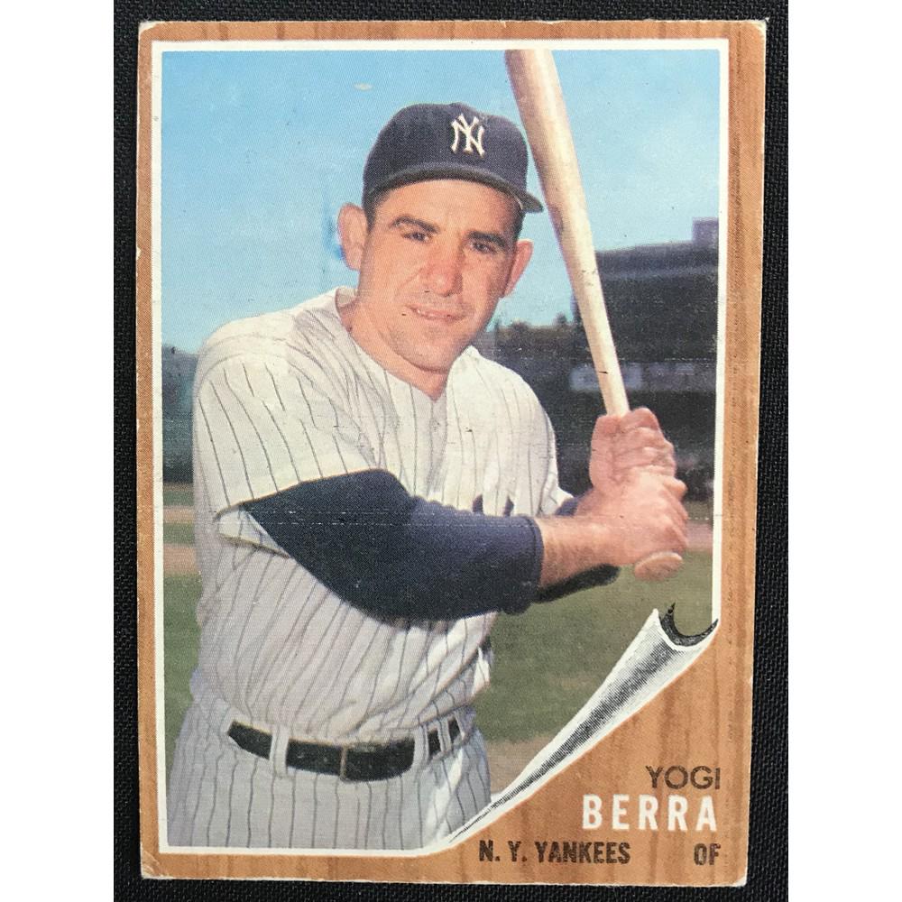1962 Topps Yogi Berra: 1962 Topps Yogi Berra