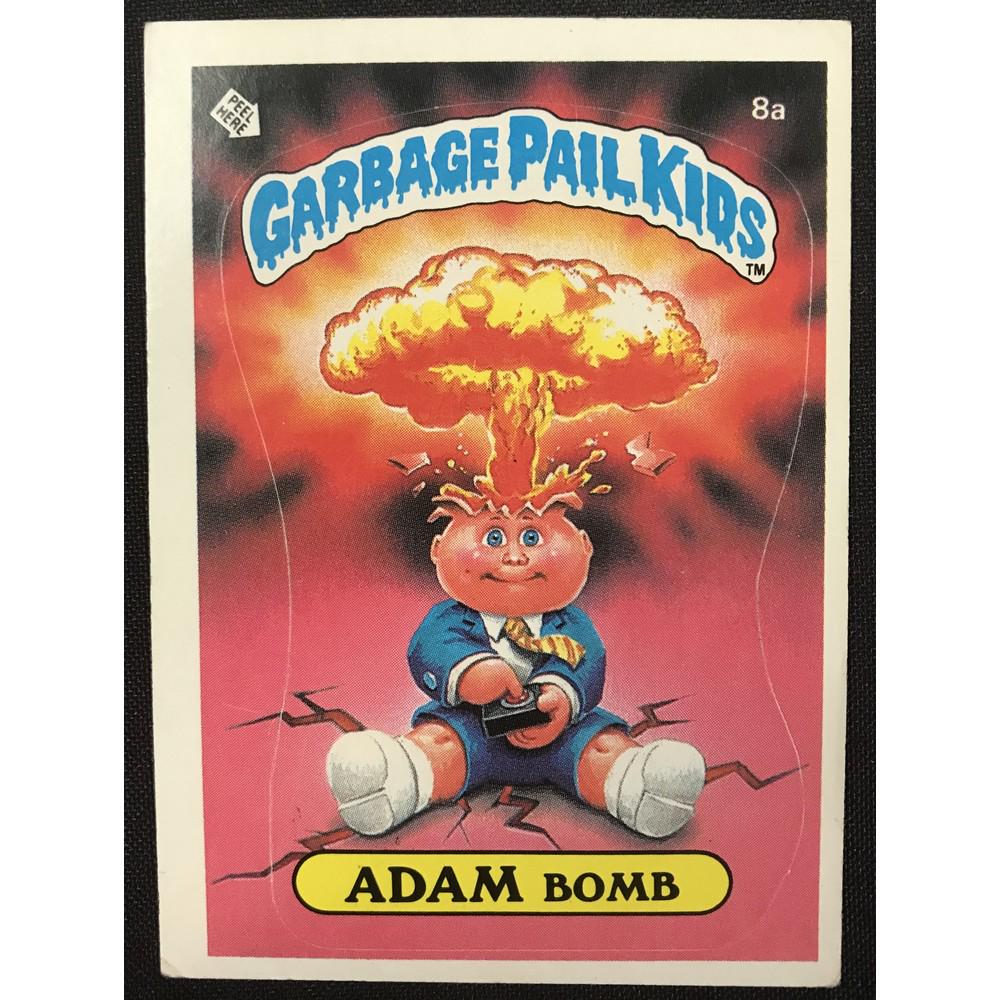 1985 Topps Garbage Pail Kids Adam Bomb (1 of 2)