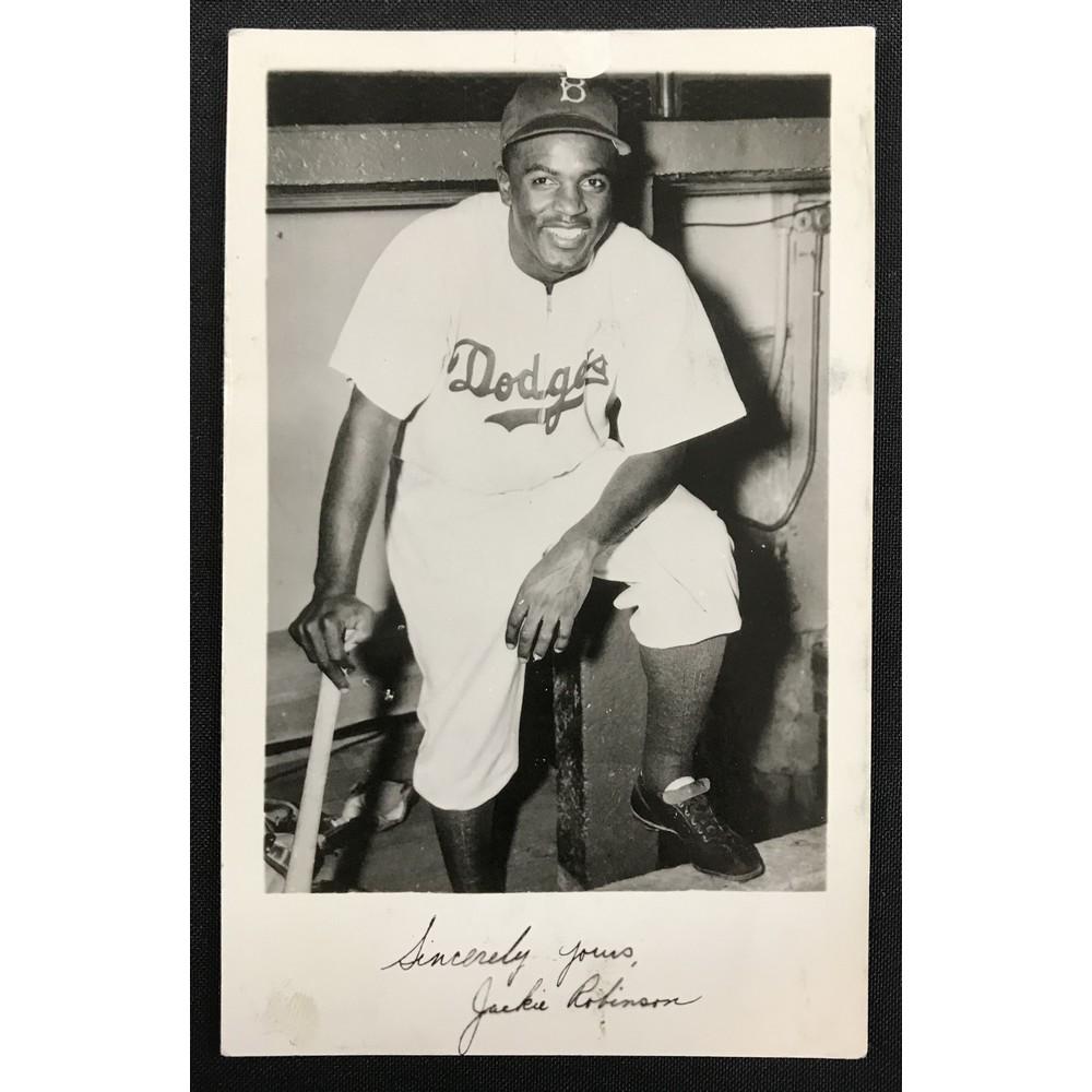 1950 Jackie Robinson Postcard (1 of 2)