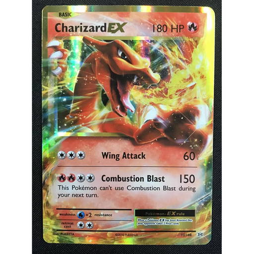 2017 Pokemon Card - Mega Charizard - XY Evolutions - 12/108 - Mint