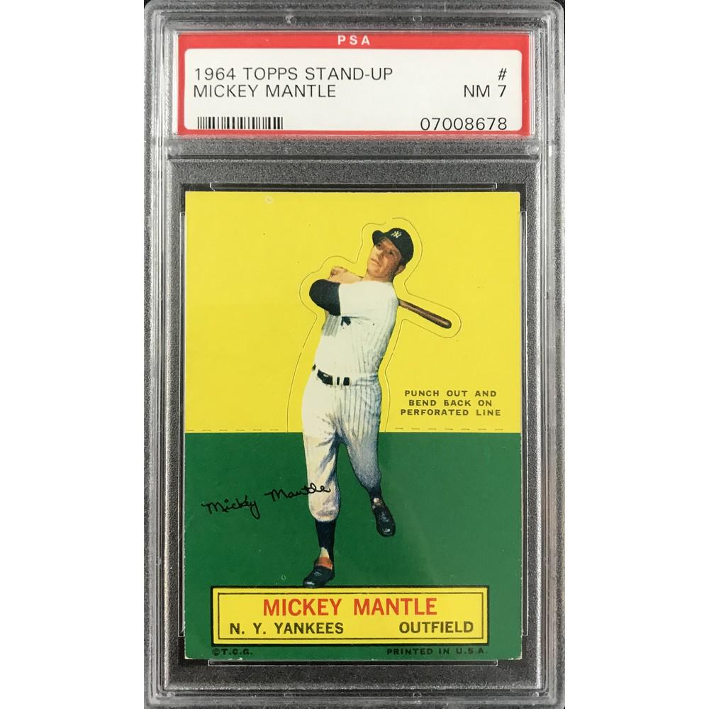 1964 Topps Stand Up Mickey Mantle Psa 7 (1 of 2)