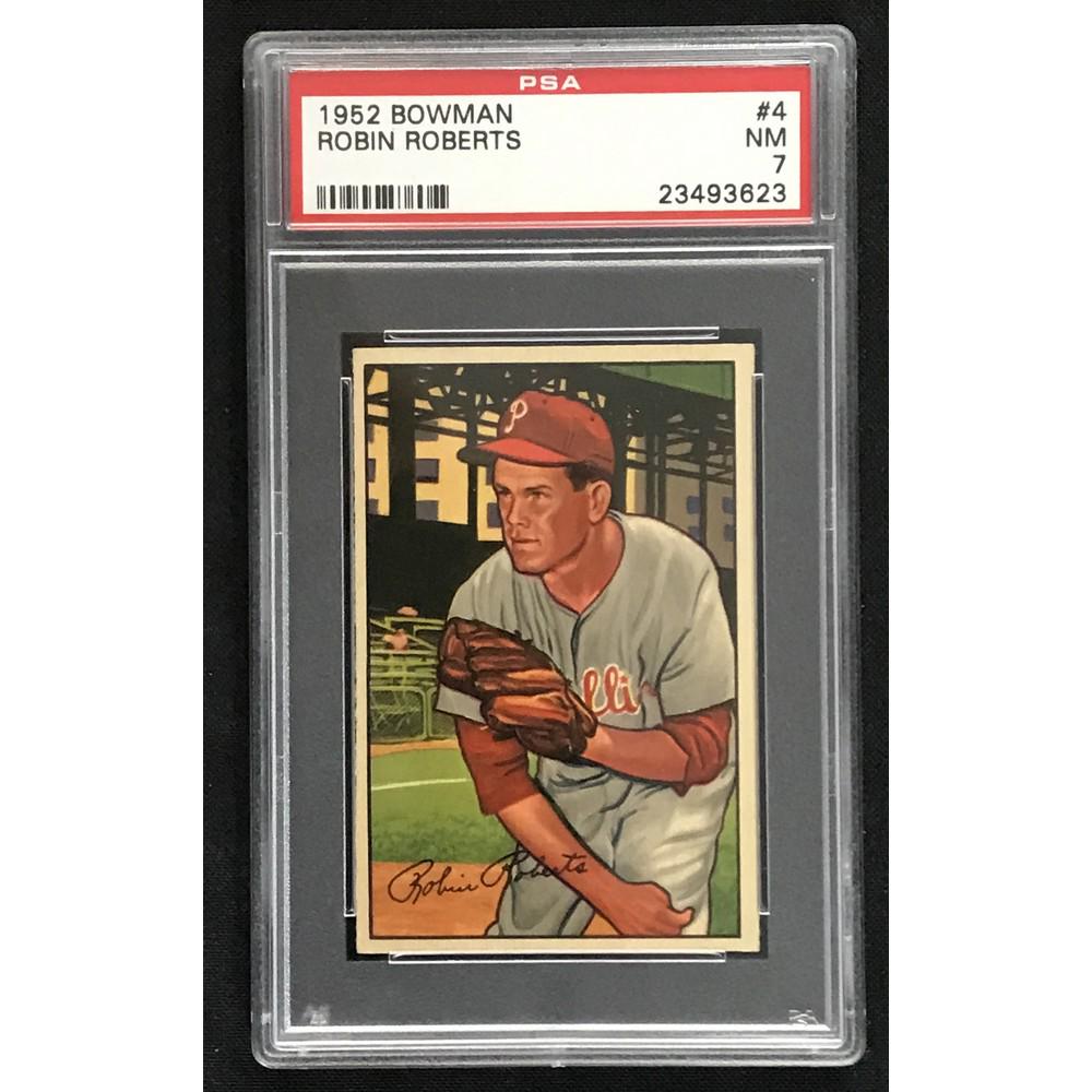1952 Bowman Robin Roberts Psa 7 (1 of 2)