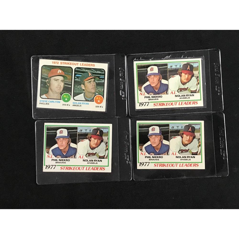 9 1970's Topps Nolan Ryan Cards (1 of 4)