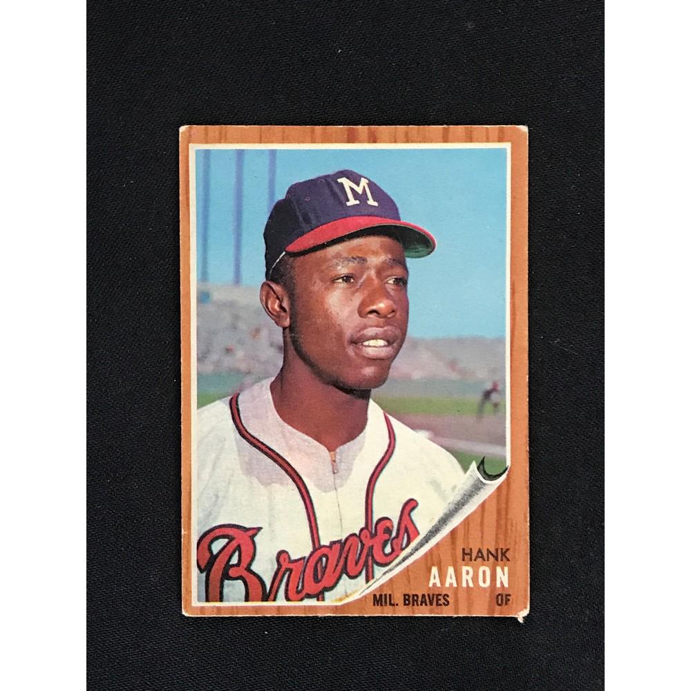 1962 Topps Hank Aaron (1 of 2)