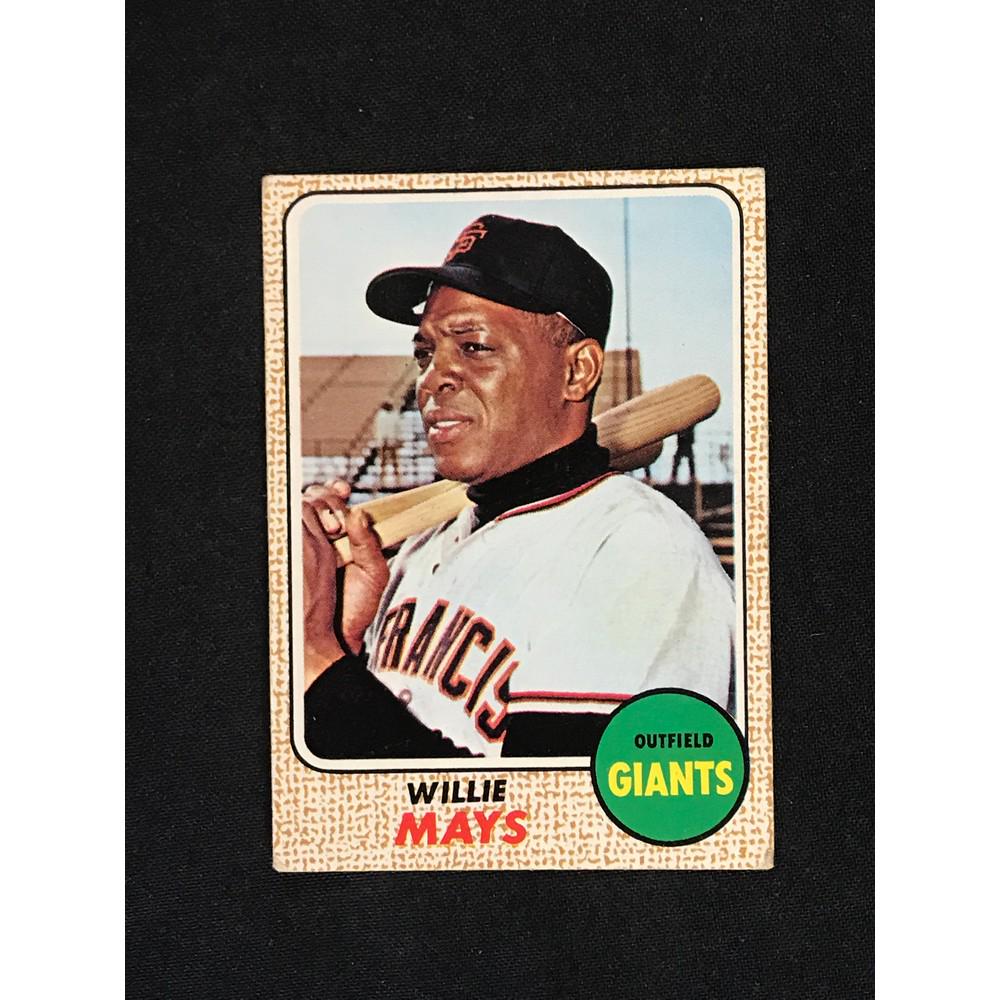 1968 Topps Willie Mays (1 of 2)