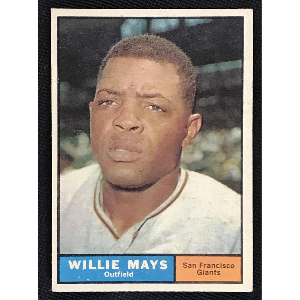 1961 Topps Willie Mays: 1961 Topps Willie Mays
