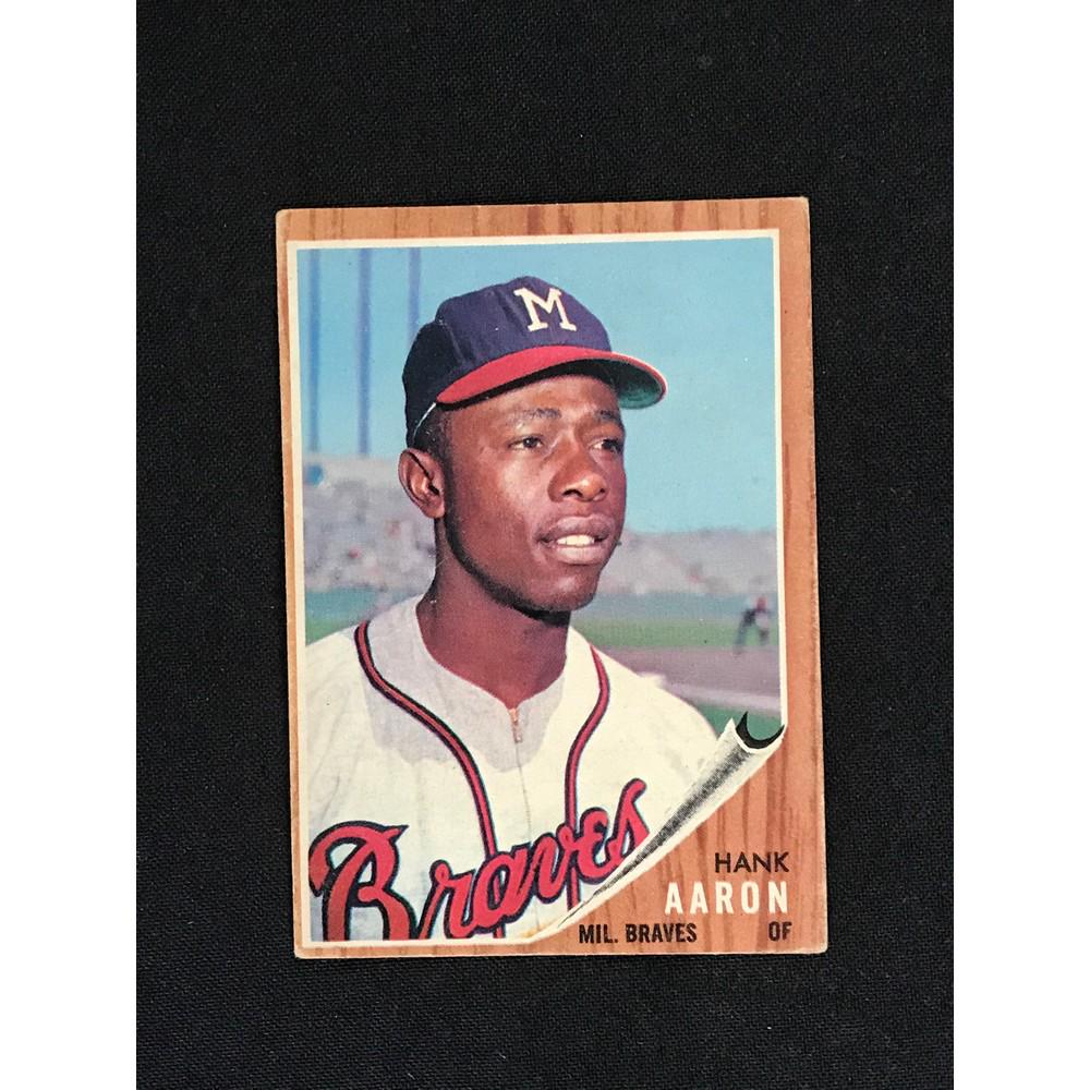 1962 Topps Hank Aaron (1 of 2)