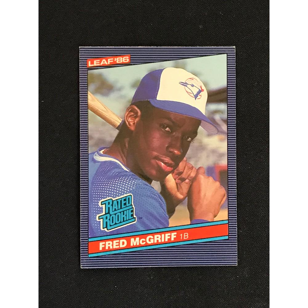 1986 Leaf Fred Mcgriff Rookie Mint (1 of 2)