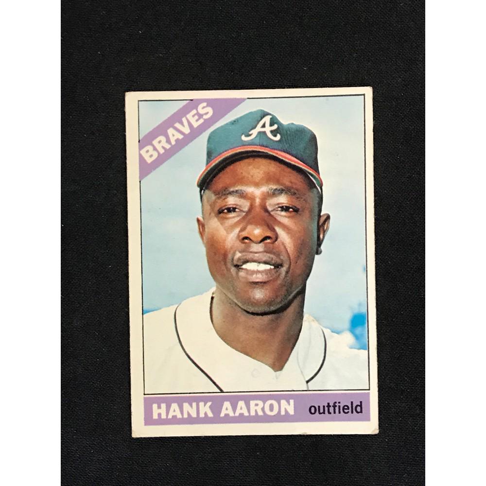 1966 Topps Hank Aaron (1 of 2)