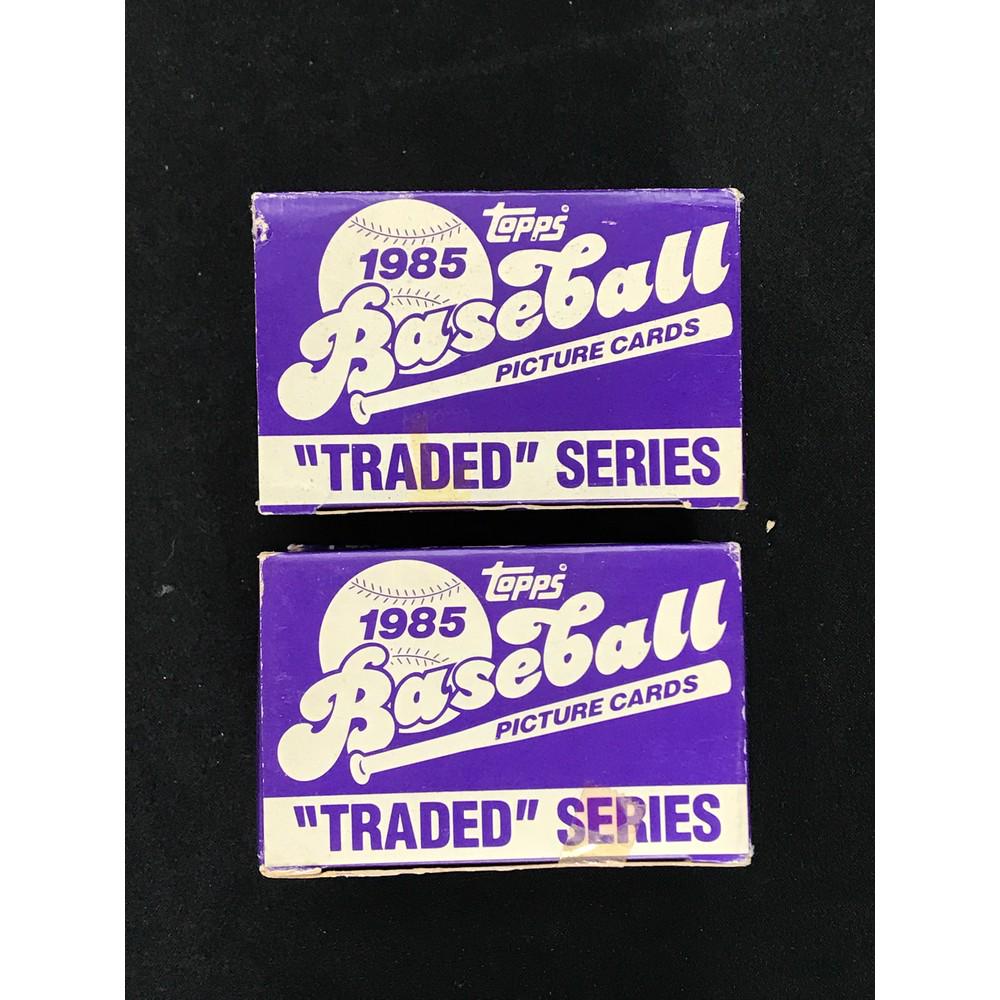 Two 1985 Topps Traded Baseball Sets (1 of 2)