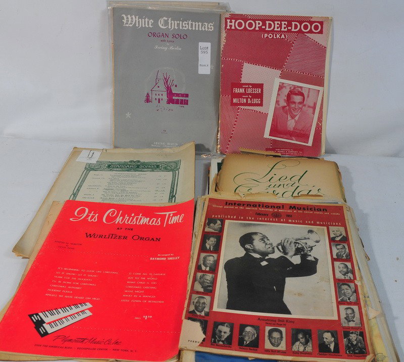 SHeet music lot: SHeet music lot