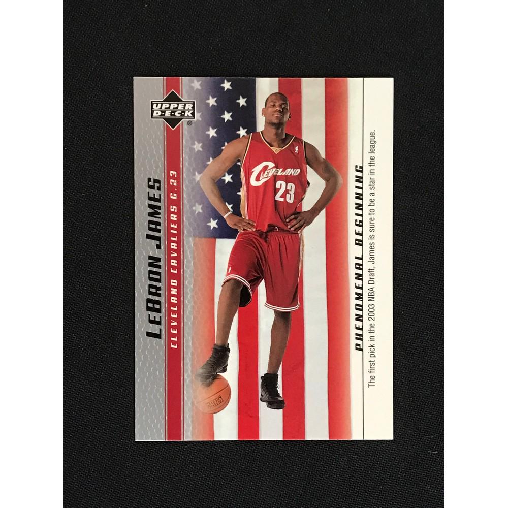 2003 Upper Deck Lebron James Rc (1 of 2)