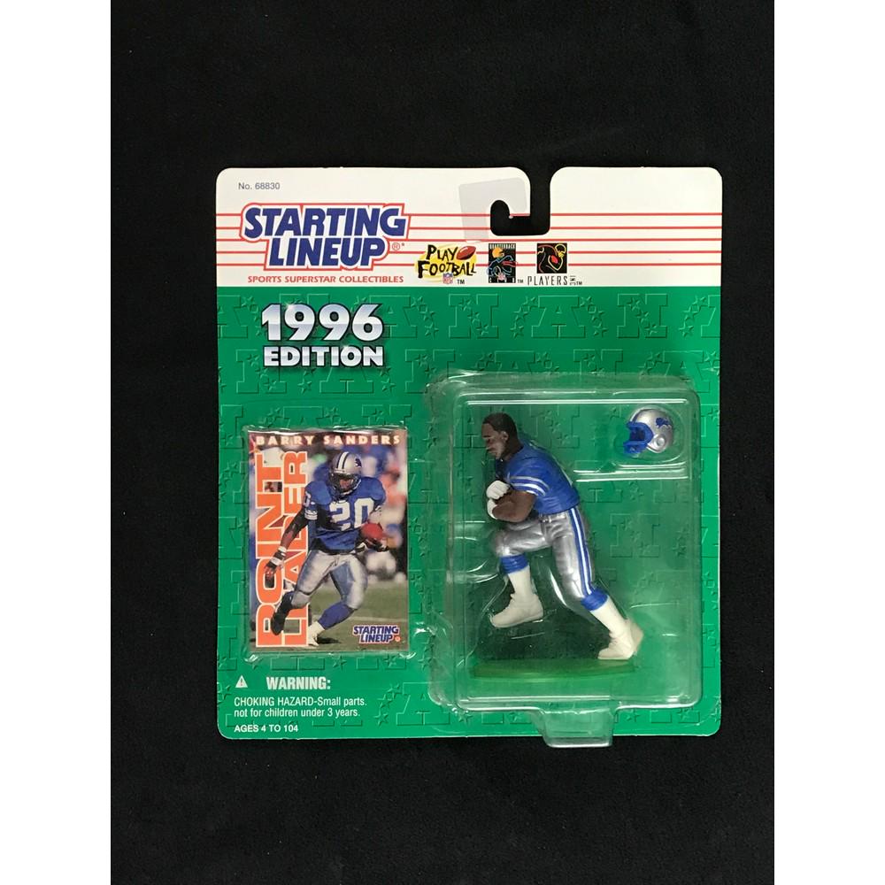 1996 Starting Lineup Barry Sanders New: 1996 Starting Lineup Barry Sanders New