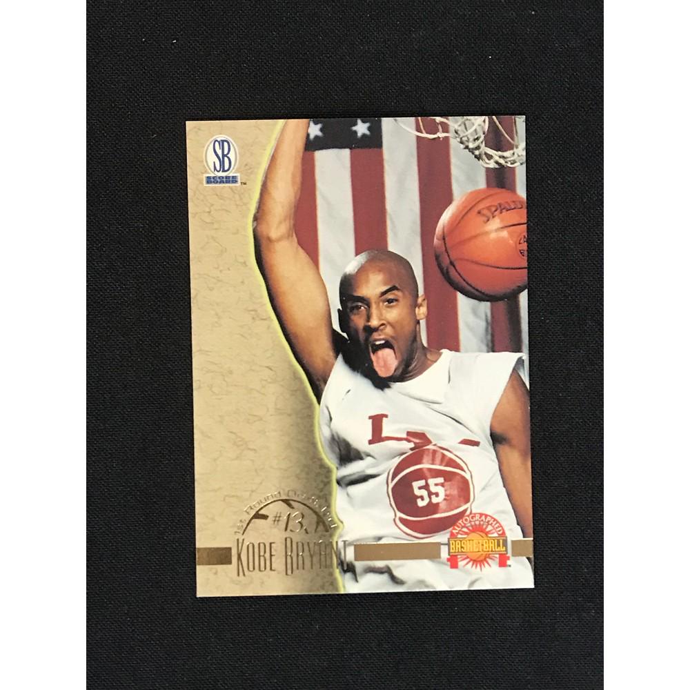 1996 Scoreboard Kobe Bryant Rookie: 1996 Scoreboard Kobe Bryant Rookie