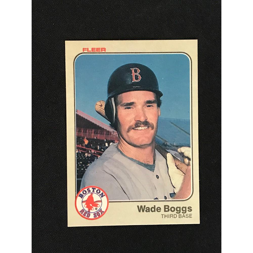 1983 Fleer Wade Boggs Rookie (1 of 2)