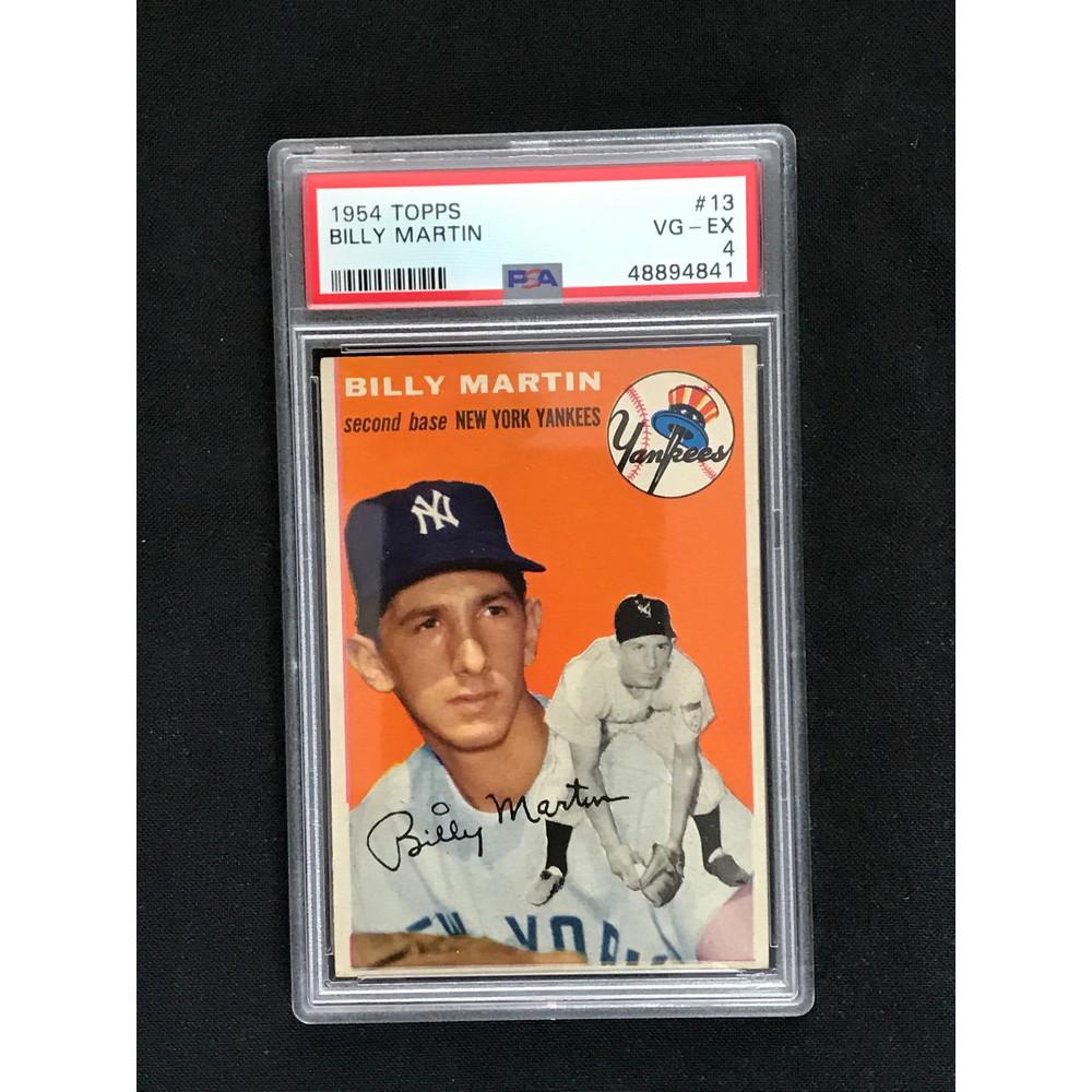 1954 Topps Billy Martin Psa 4 (1 of 2)