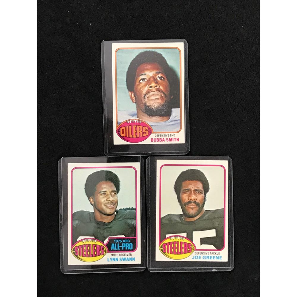 Three 1976 Topps Football Hof (1 of 2)