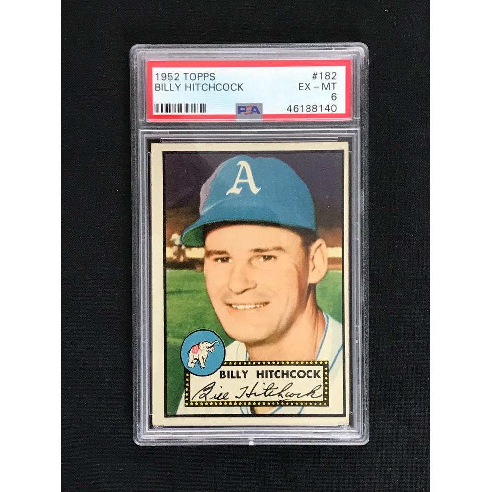 1952 Topps Billy Hitchcock Psa 6: 1952 Topps Billy Hitchcock Psa 6