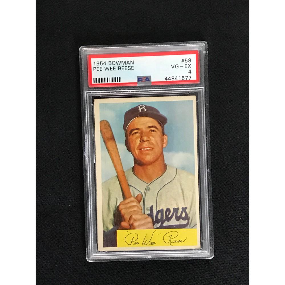 1954 Bowman Pee Wee Reese Sgc 4 (1 of 2)