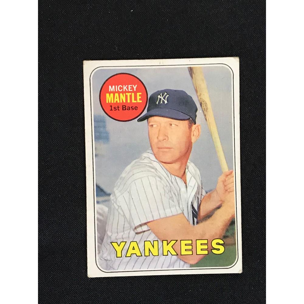 1969 Topps Mickey Mantle (1 of 2)