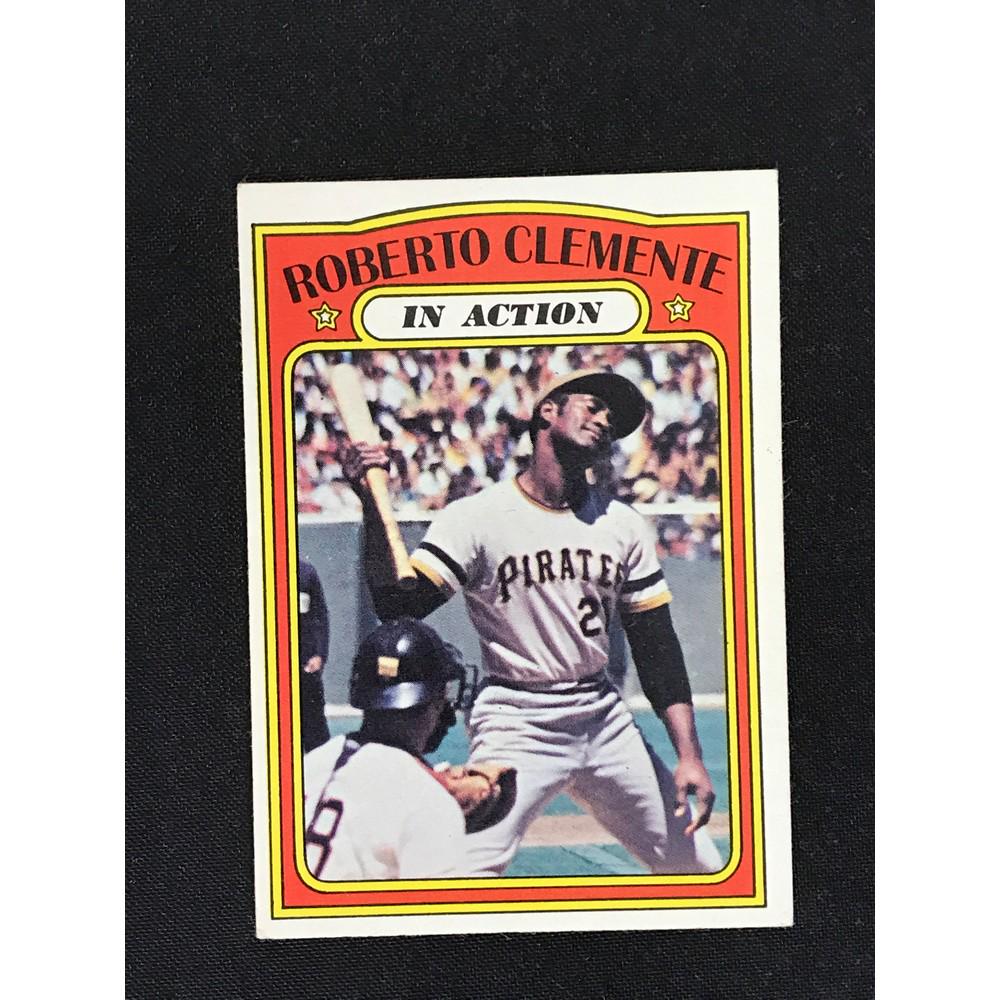 1972 Topps Roberto Clemente In Action (1 of 2)