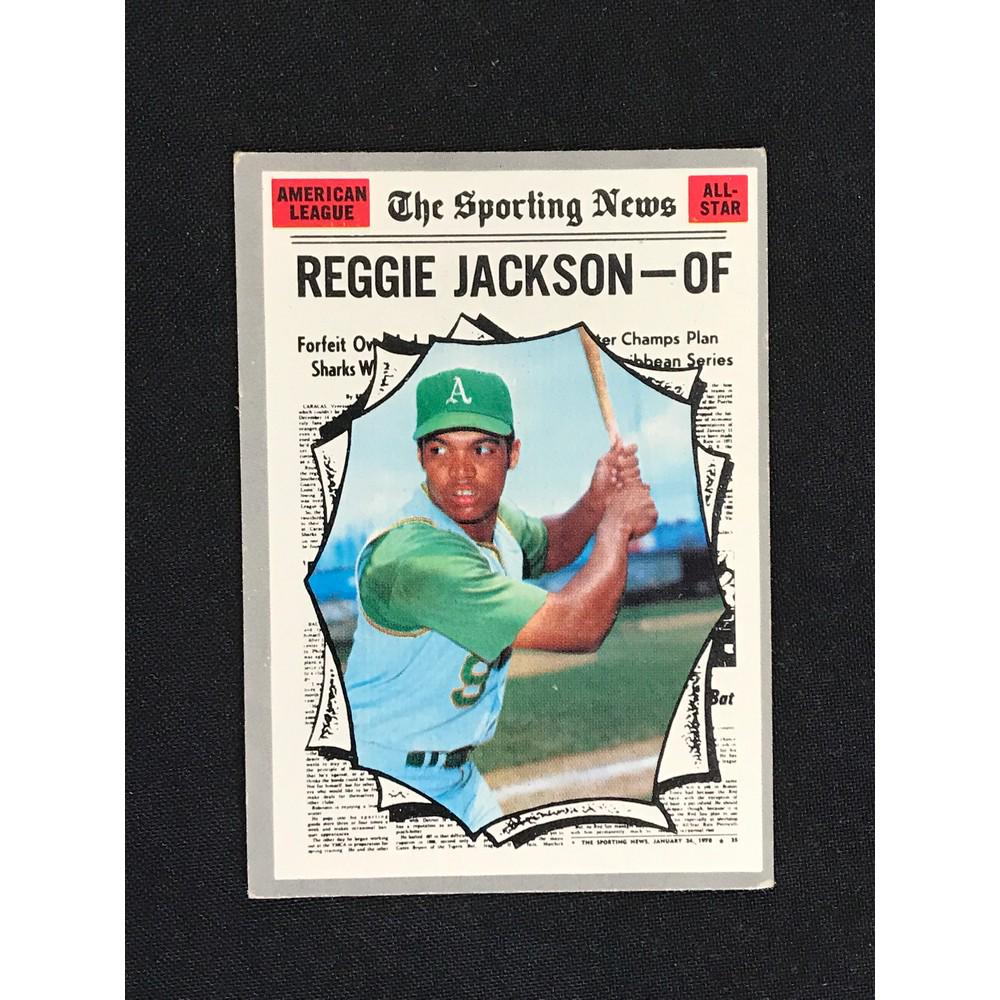 1970 Topps Reggie Jackson Allstar (1 of 2)