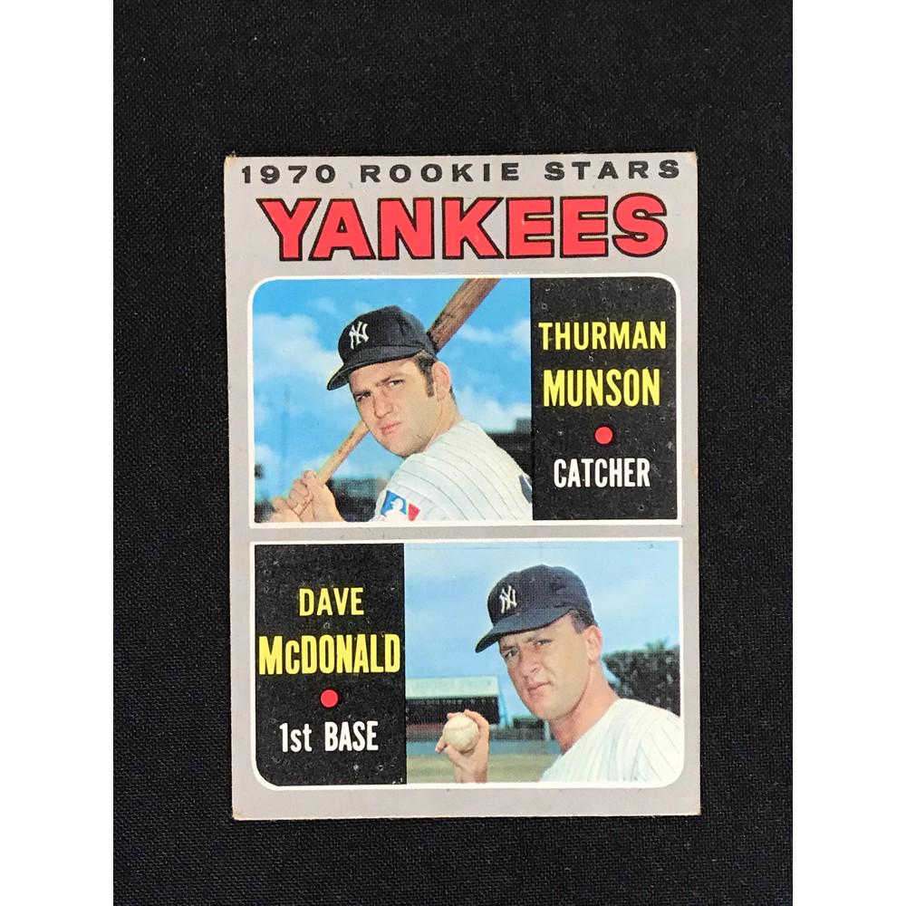 1970 Topps Thurman Munson Rookie (1 of 2)