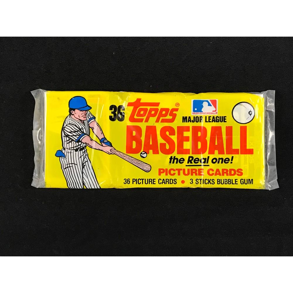 1982 Topps Baseball Sealed Rack Pack (1 of 2)