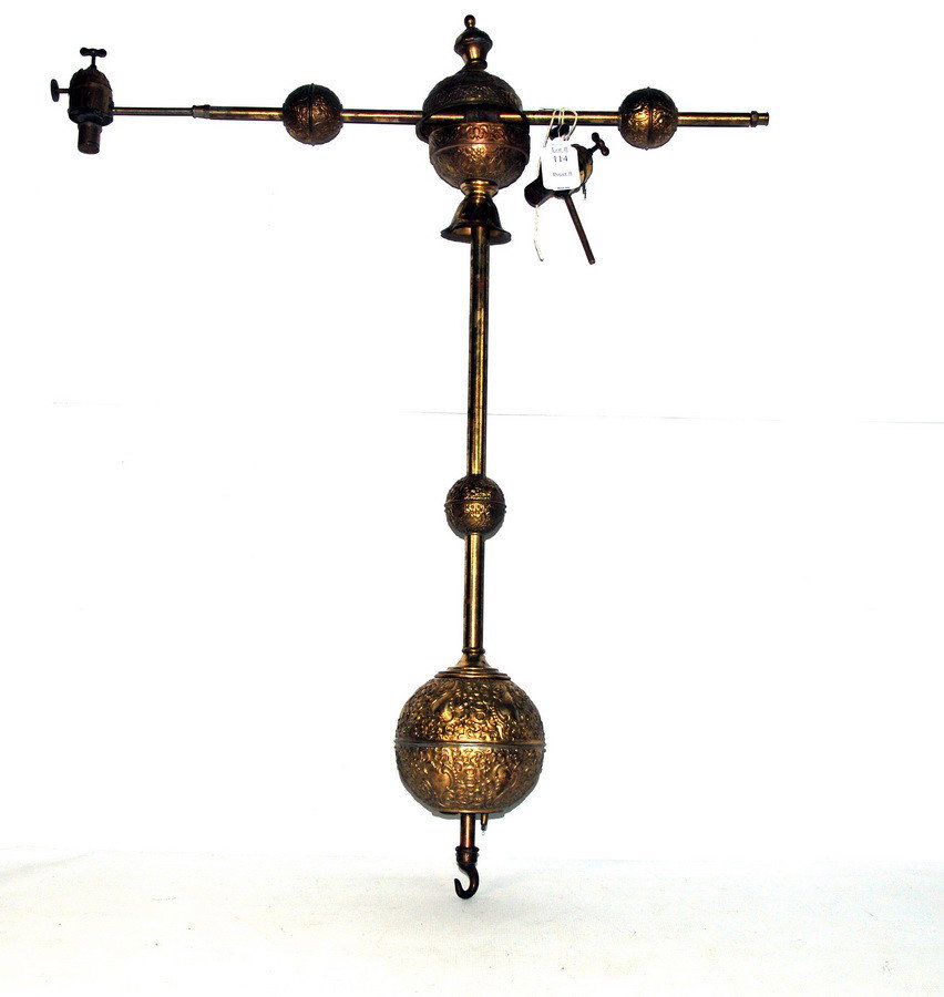 Brass Ceiling Gas Light Fixture: Brass Ceiling Gas Light Fixture