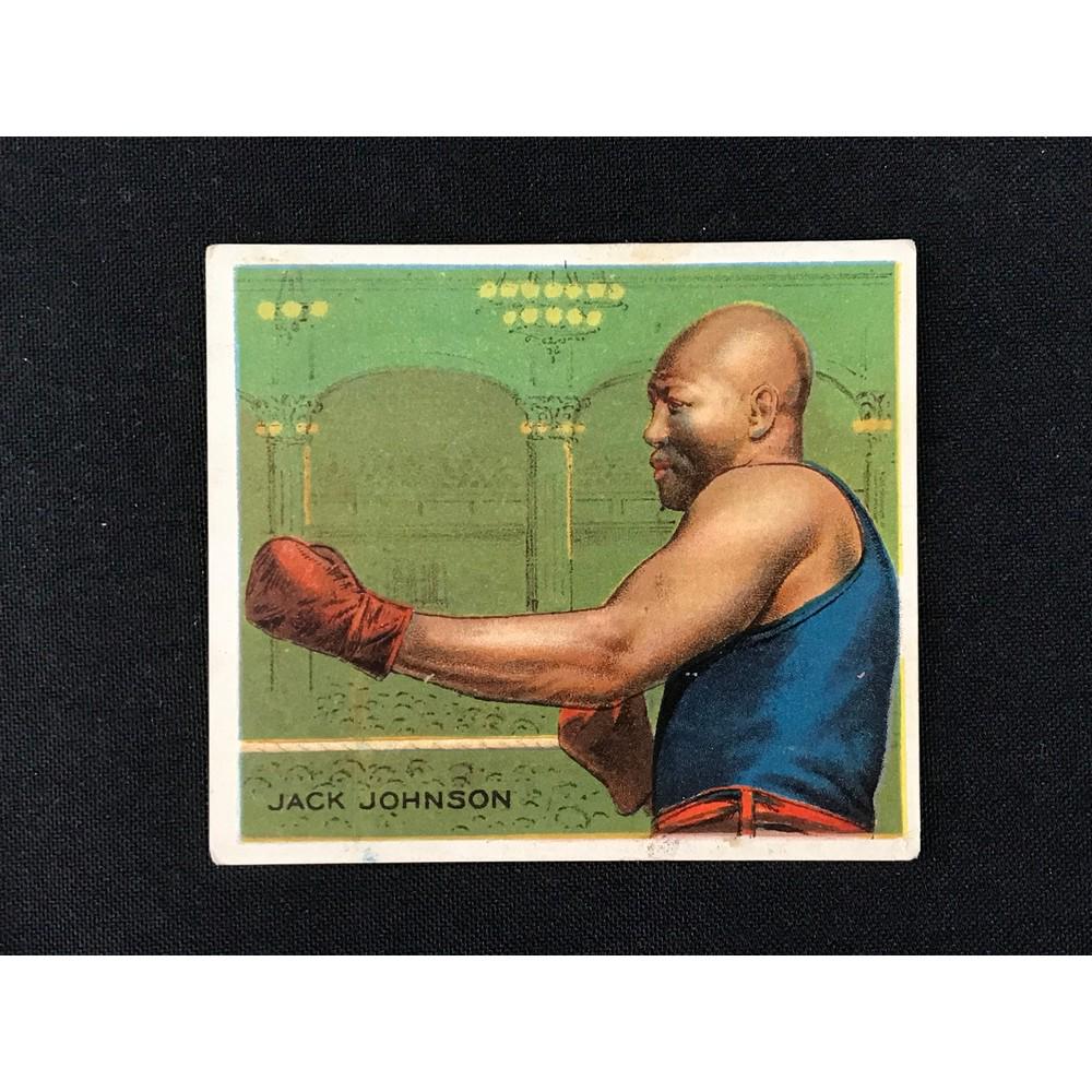 1910 T218 Jack Johnson Boxing Card: 1910 T218 Jack Johnson Boxing Card