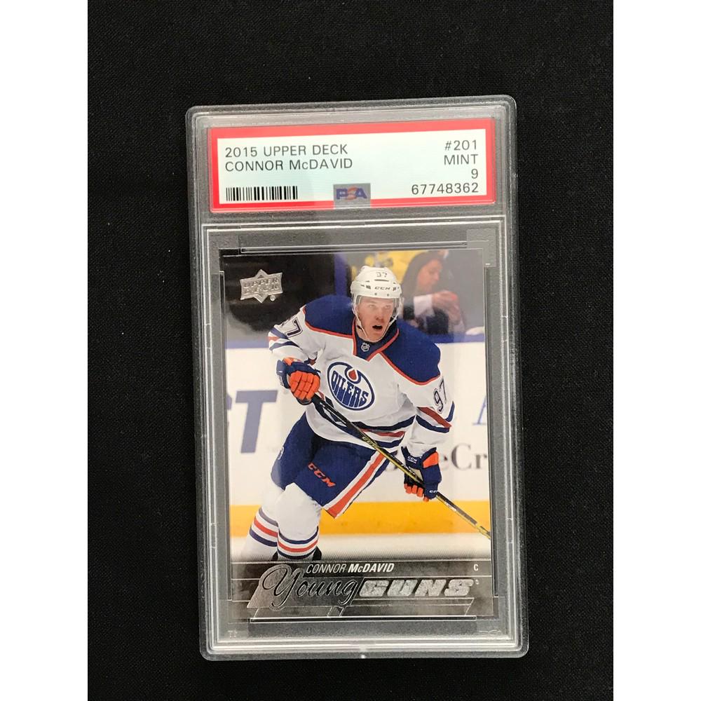 2015 Upper Deck Connor Mcdavid Rc Psa 9 (1 of 2)