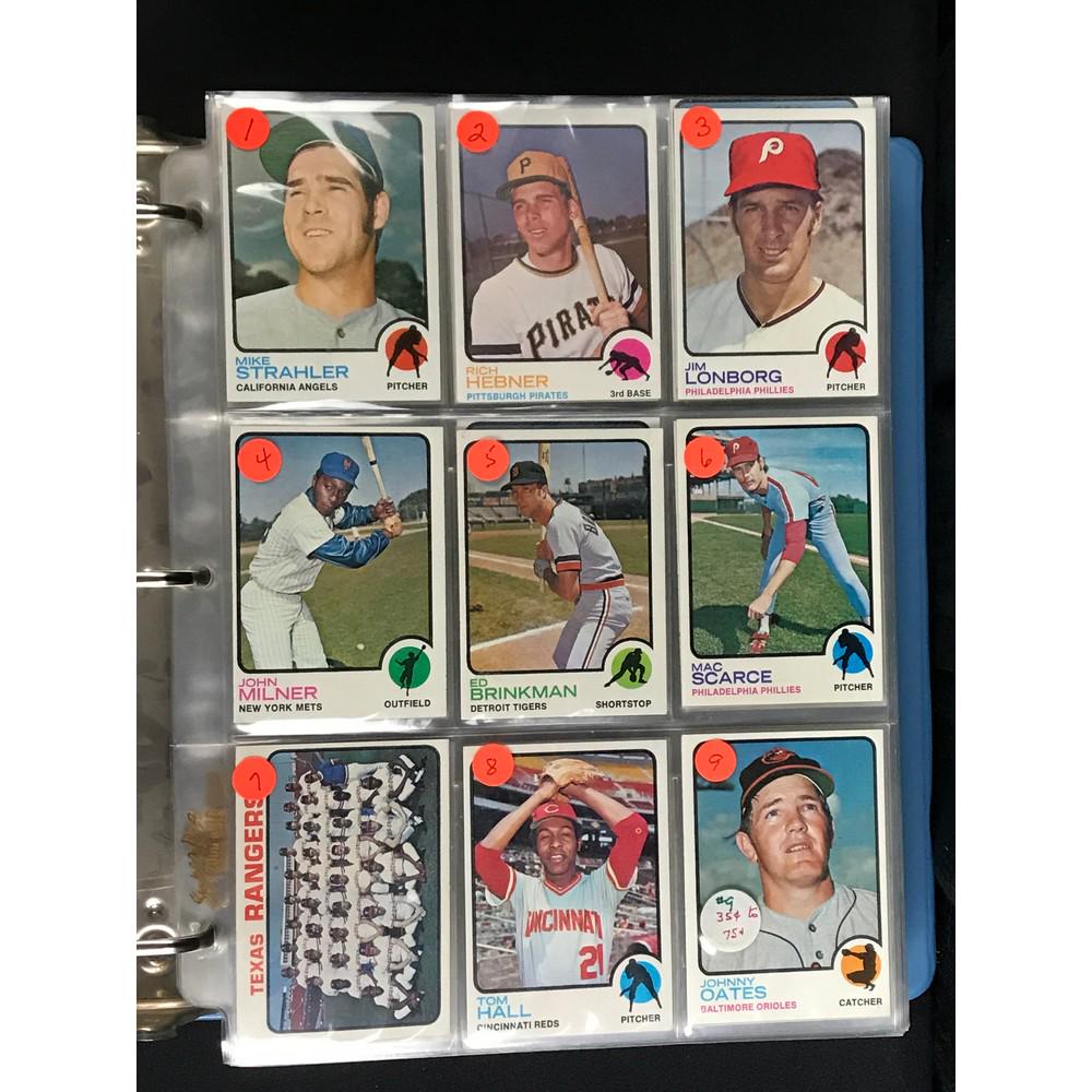 543 1973 Topps Baseball High Grade Cards (1 of 6)