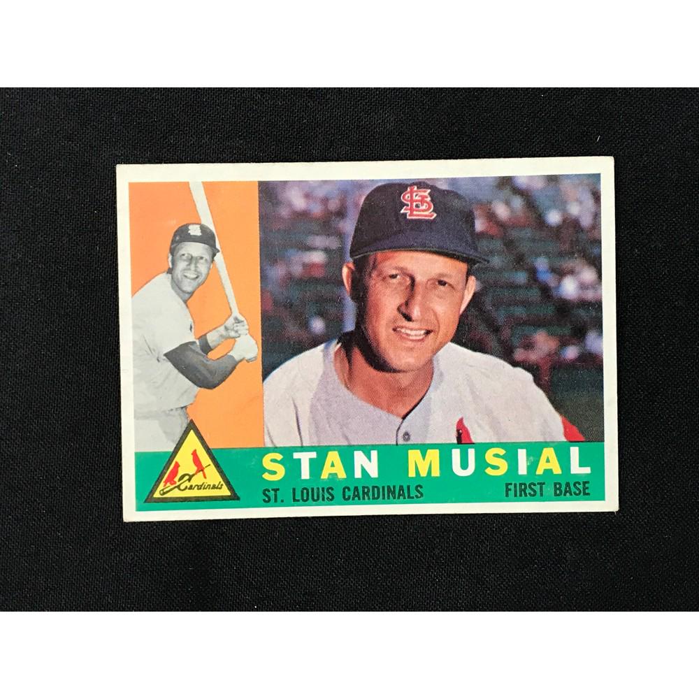 1960 Topps Stan Musial Crease Free (1 of 2)