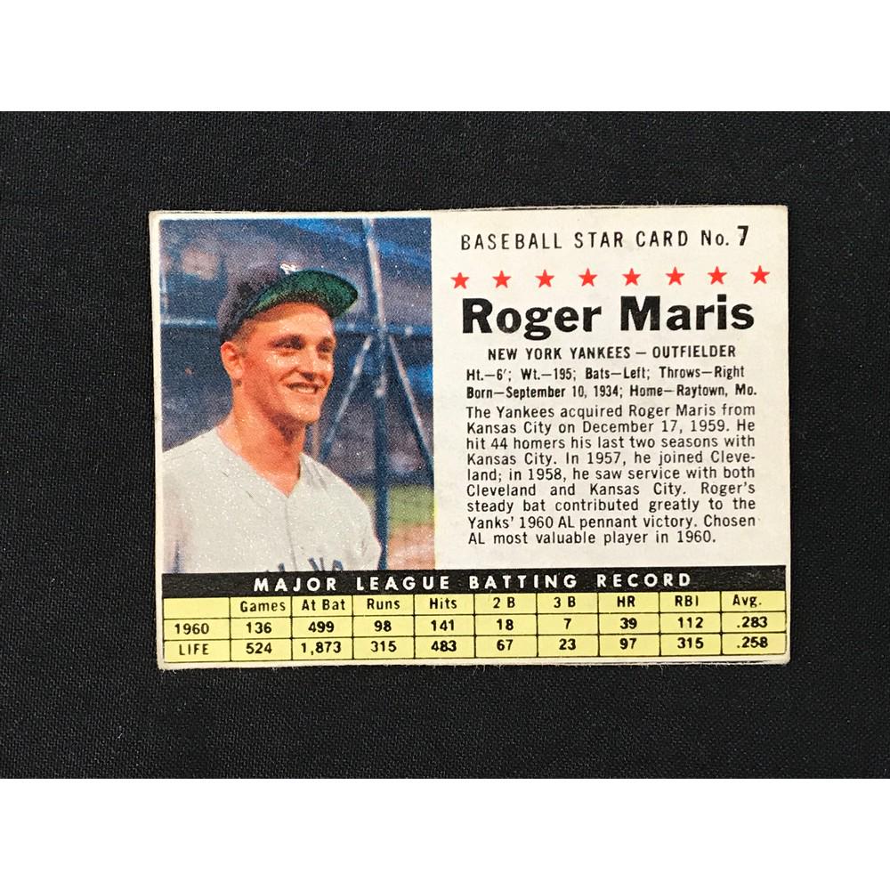 1961 Post Cereal Roger Maris Nice Condition (1 of 2)