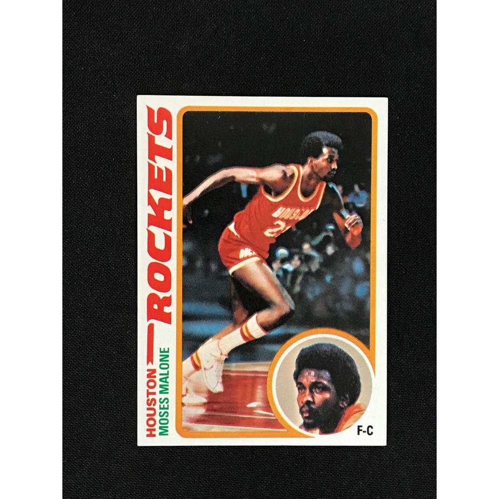 1978 Topps Moses Malone: 1978 Topps Moses Malone