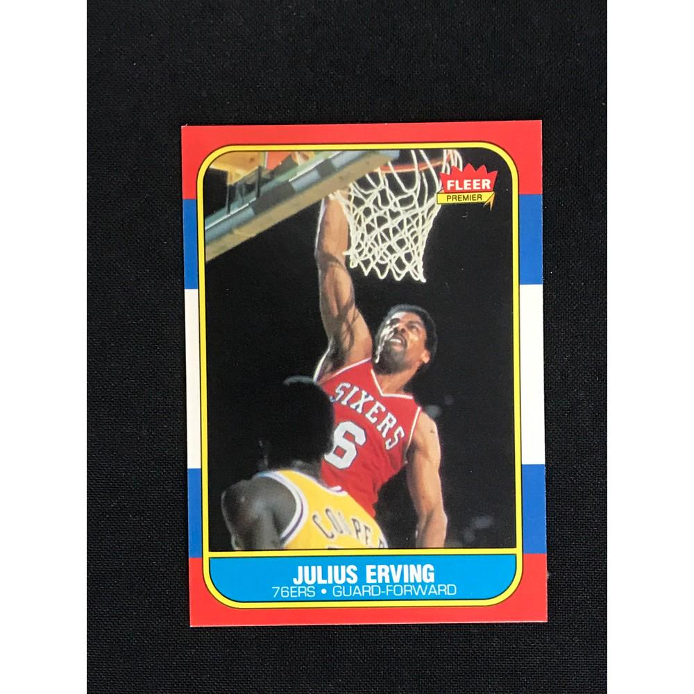 1986 Fleer Julius Erving (1 of 2)
