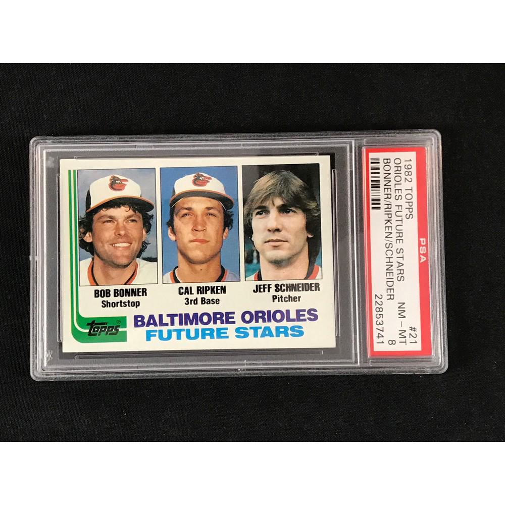 1982 Topps Cal Ripken Jr. Rc Psa 8 (1 of 2)