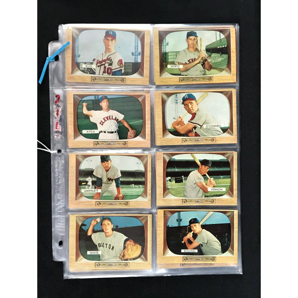 48 1955 Bowman Baseball Cards High Grade (1 of 6)