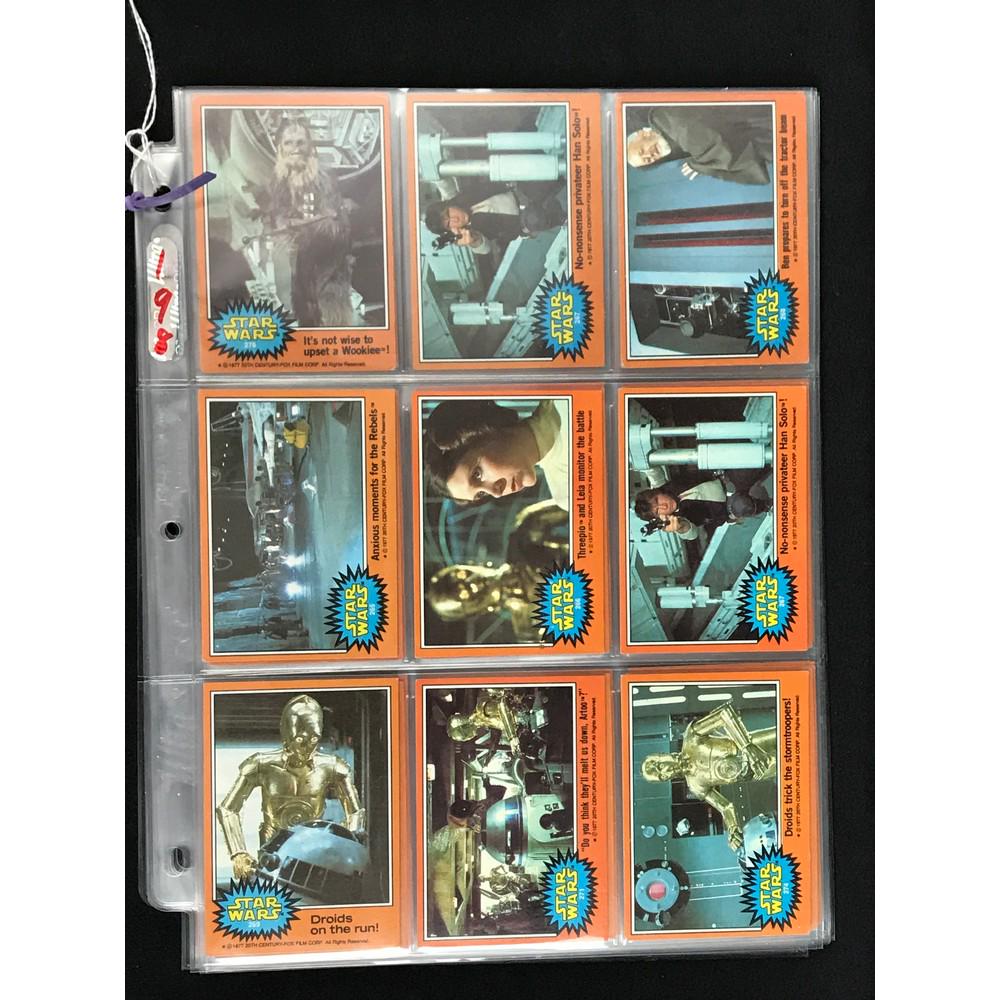 1977 Topps Star Wars Series 5 Near Set Missing 2 (1 of 6)
