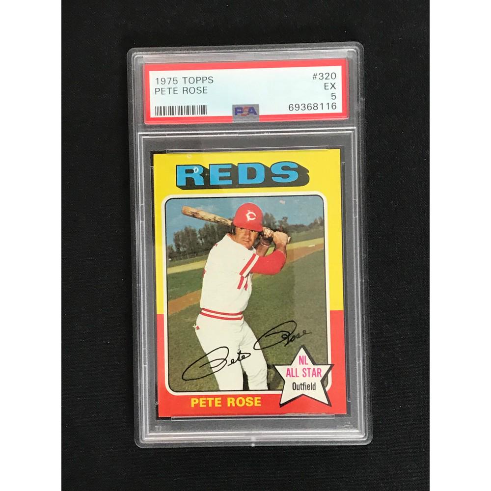 1975 Topps Pete Rose Psa 5 (1 of 2)